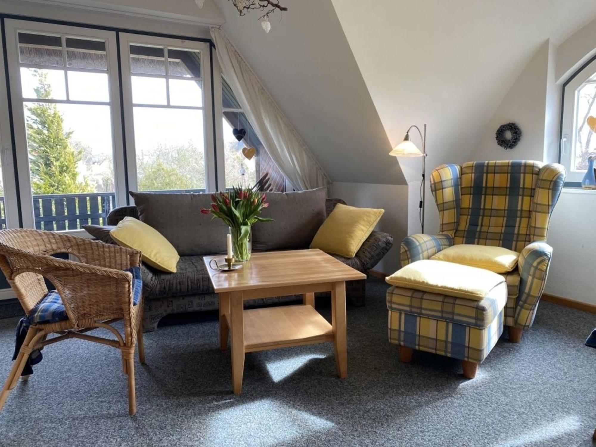 Ferienwohnung Nr 02 Og Spitzboden Born Exteriér fotografie